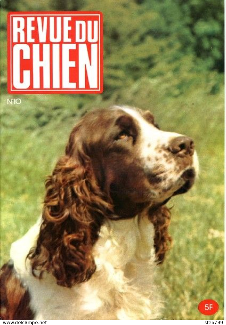 REVUE DU CHIEN  N° 10  De 1974  Animaux Chiens - Tierwelt