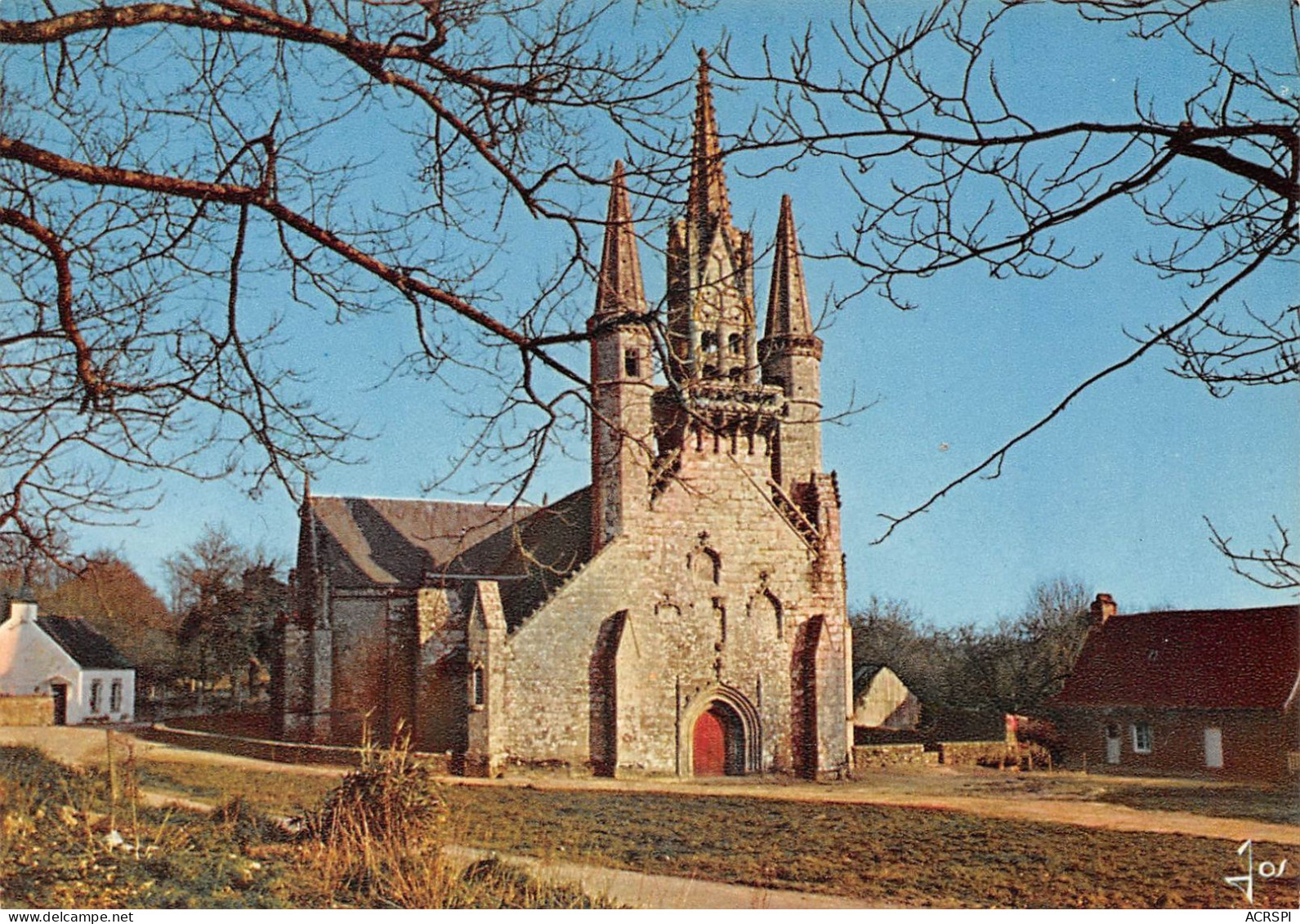 LE FAOUET  Chapelle Saint Fiacre Et Son Clocher-pignon Du XV E Siècle     37 (scan Recto Verso)MH2942 - Faouët