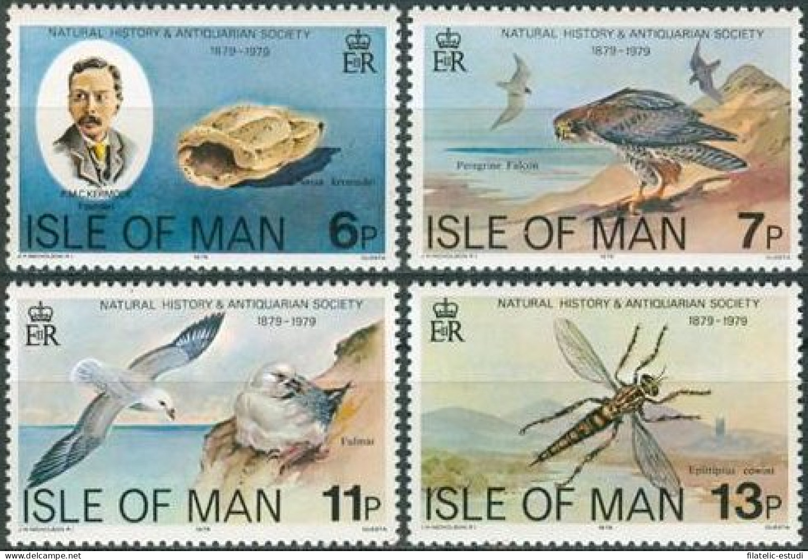 FAU1/S Man (isla De) Nº 131/34   1979  Centº De La Sociedad De Historia Natura - Man (Insel)