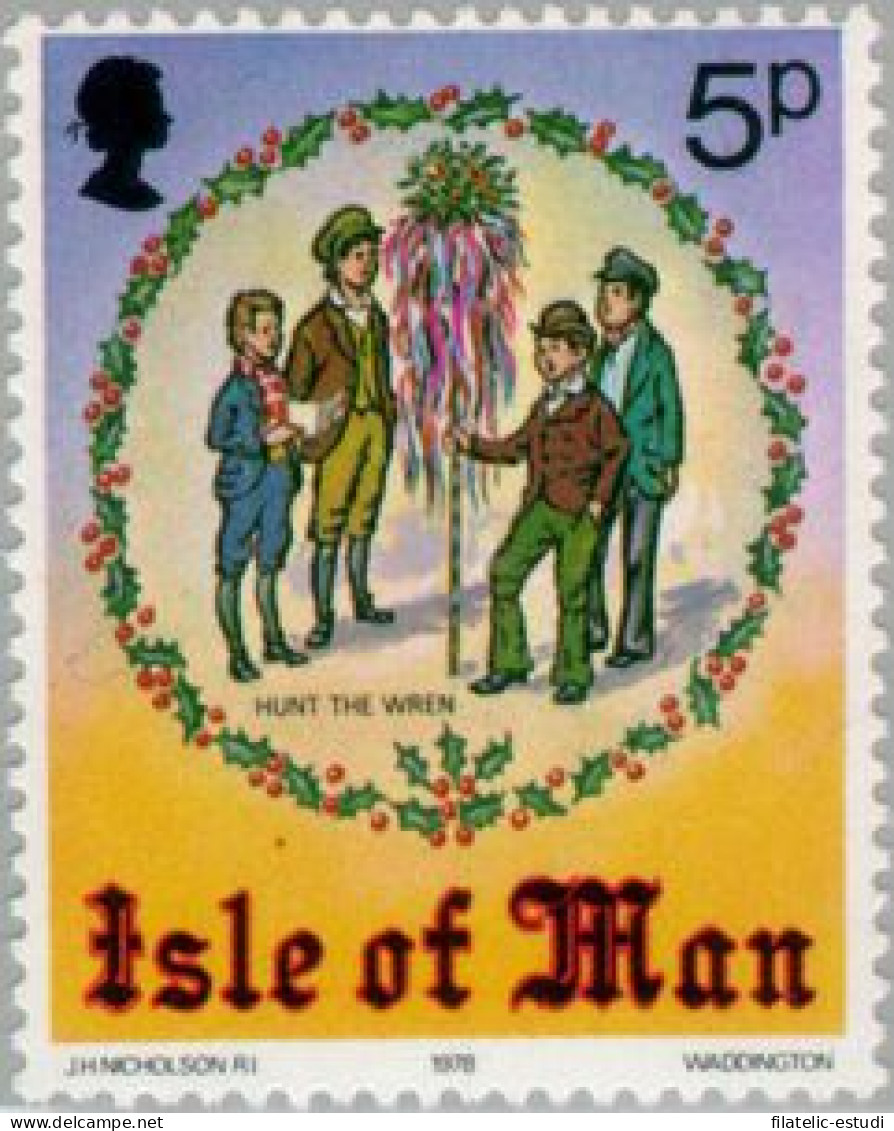 VAR2/S Man (isla De) Nº 130   1978  Navidad Lujo - Man (Ile De)