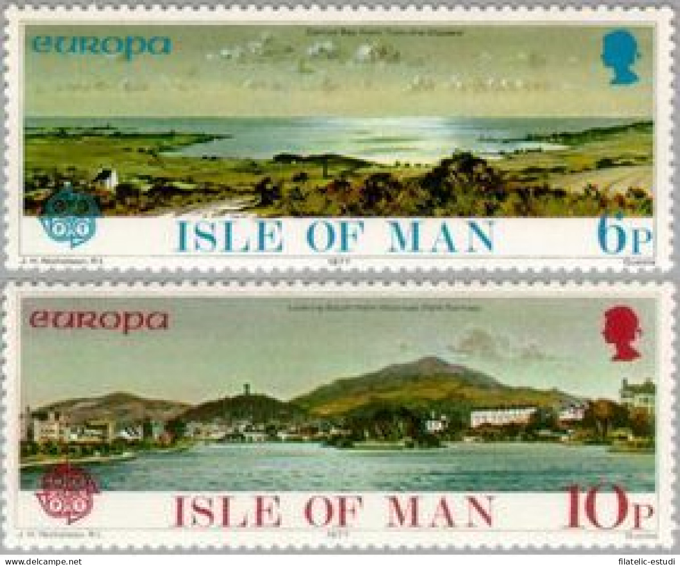 Man (isla De) - 88/89 - 1977 Europa-paisajes-Lujo - Man (Insel)