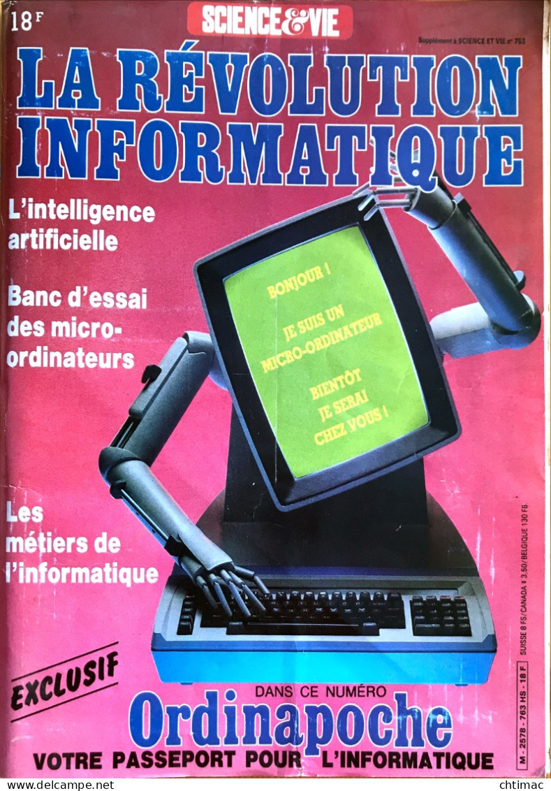 Science&Vie - La Révolution Informatique - 1981 - Informática