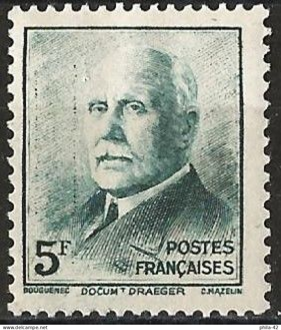 France 1942 - Mi 531 - YT 524 ( Marshal Petain ) MNH** - 1941-42 Pétain