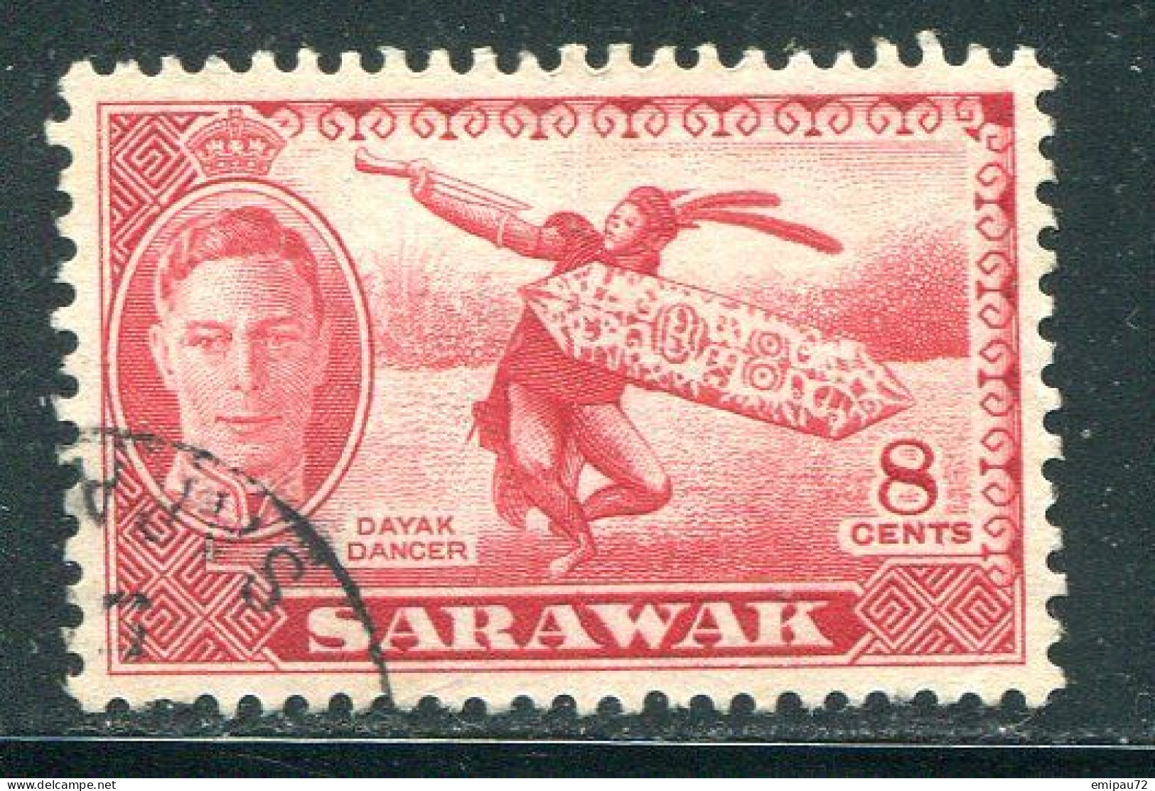 SARAWAK- Y&T N°177- Oblitéré - Sarawak (...-1963)