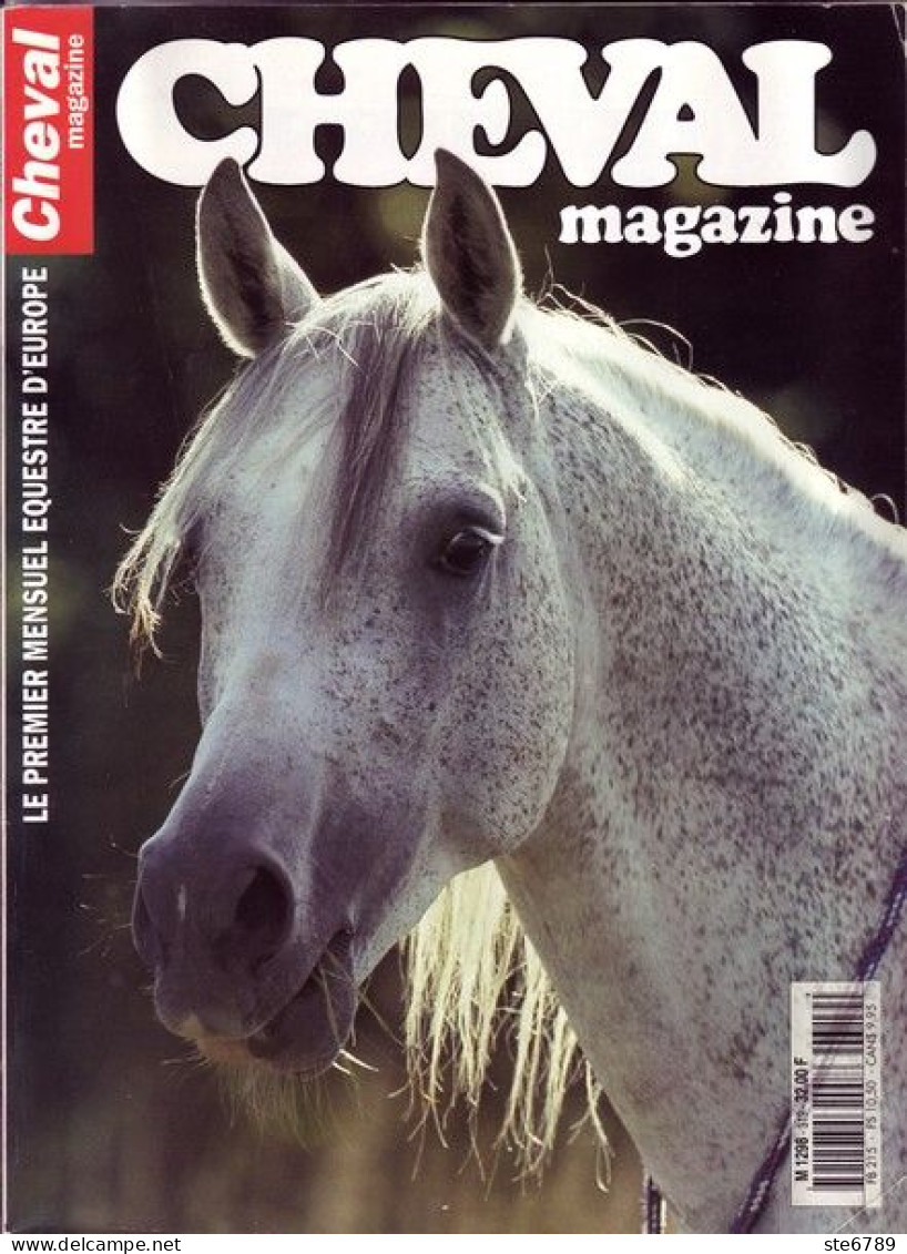 CHEVAL Magazine N° 319  Juin  1998  TBE  Chevaux Equitation Mensuel Equestre - Animali