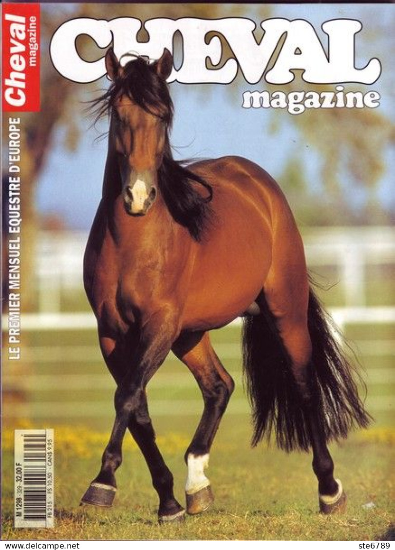 CHEVAL Magazine N° 329 Avril 1999  TBE  Chevaux Equitation Mensuel Equestre - Animaux