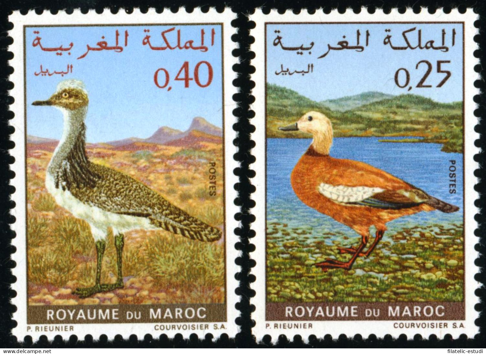 FAU3 Marruecos Fr. Morocco Nº 606/07   1970   MNH - Autres - Afrique