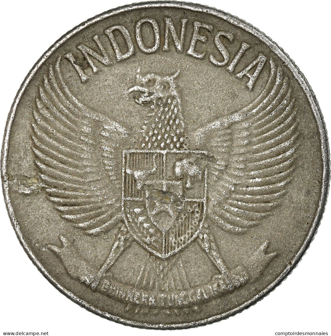 Monnaie, Indonésie, 50 Sen, 1959, TTB, Aluminium, KM:14 - Indonesië