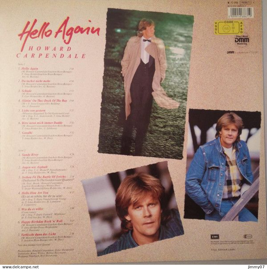 Howard Carpendale - Hello Again (LP, Album) - Other - German Music