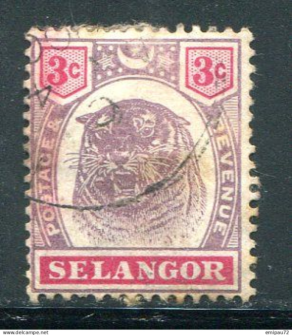 SELANGOR- Y&T N°13- Oblitéré - Selangor