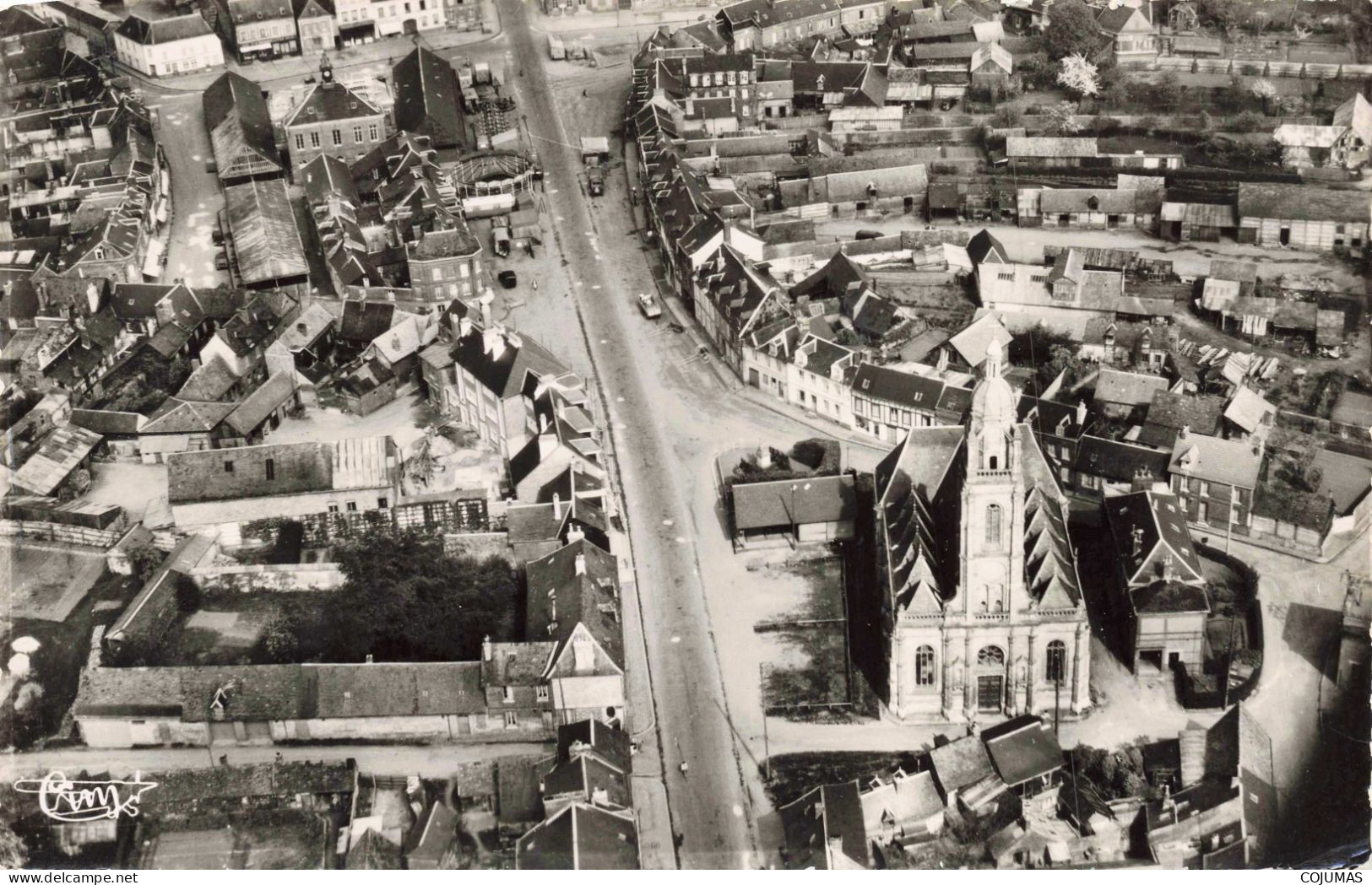 76 - BUCHY _S26840_ L'Eglise - Vue Aérienne - CPSM 14x9 Cm - Buchy