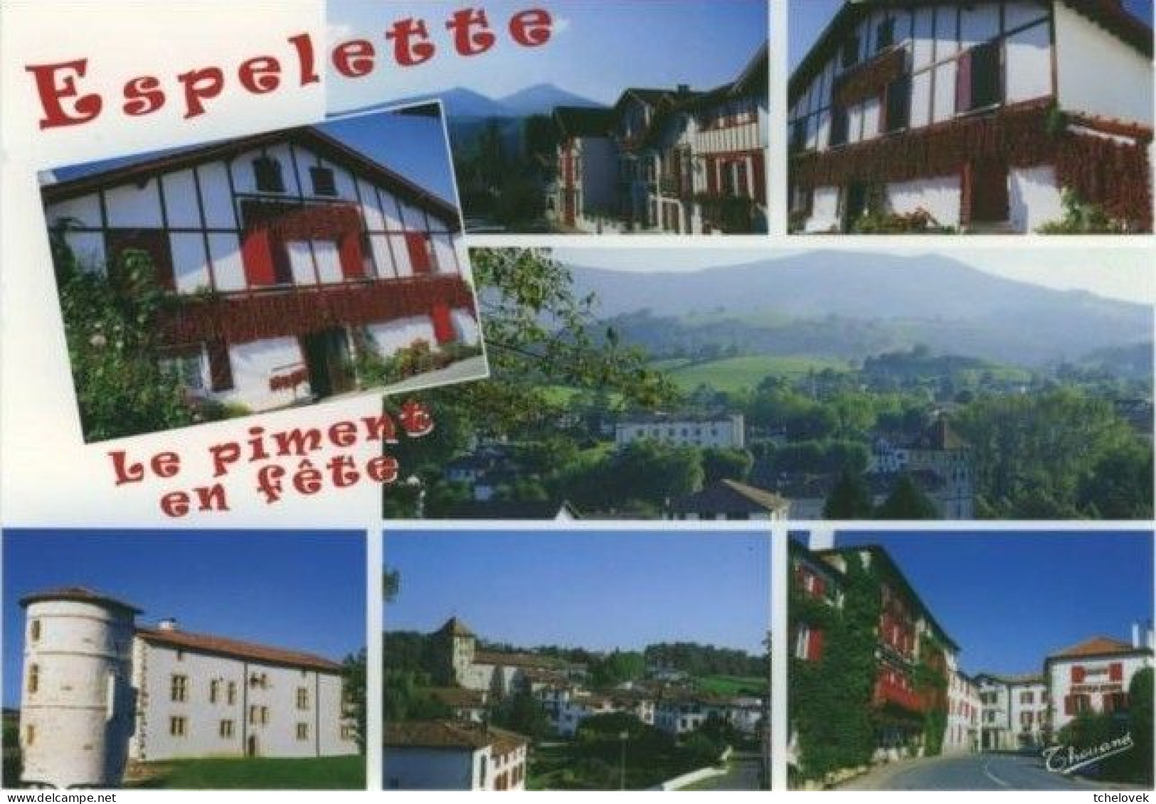 (64). Espelette. Piment En Fete - Espelette