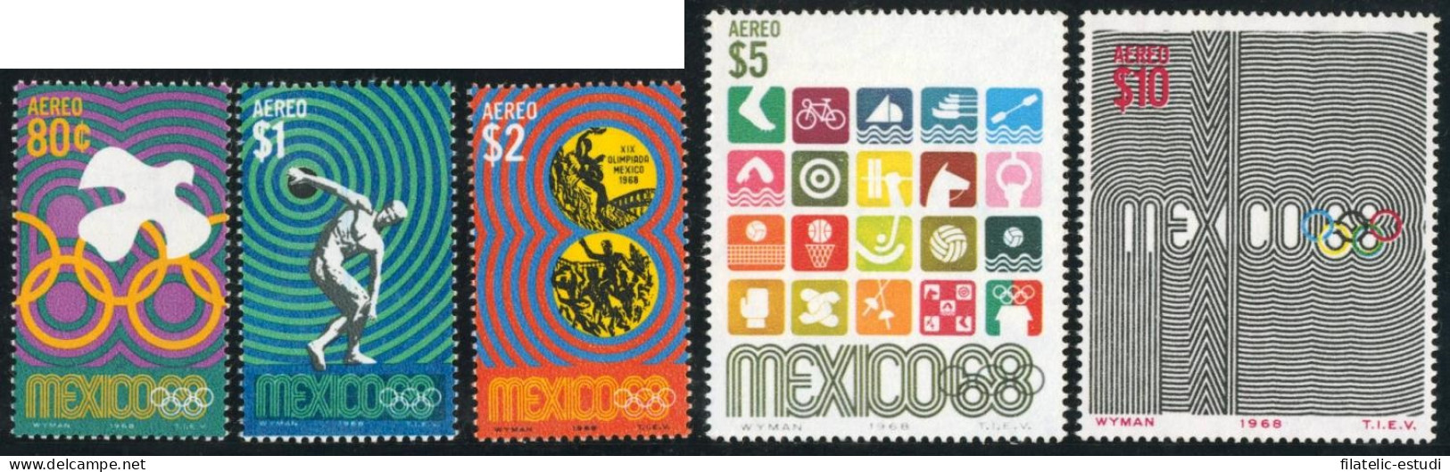 DEP4 Mexico A- 292/96 1968 Juegos Olímpicos En Mexico MNH - Mexique