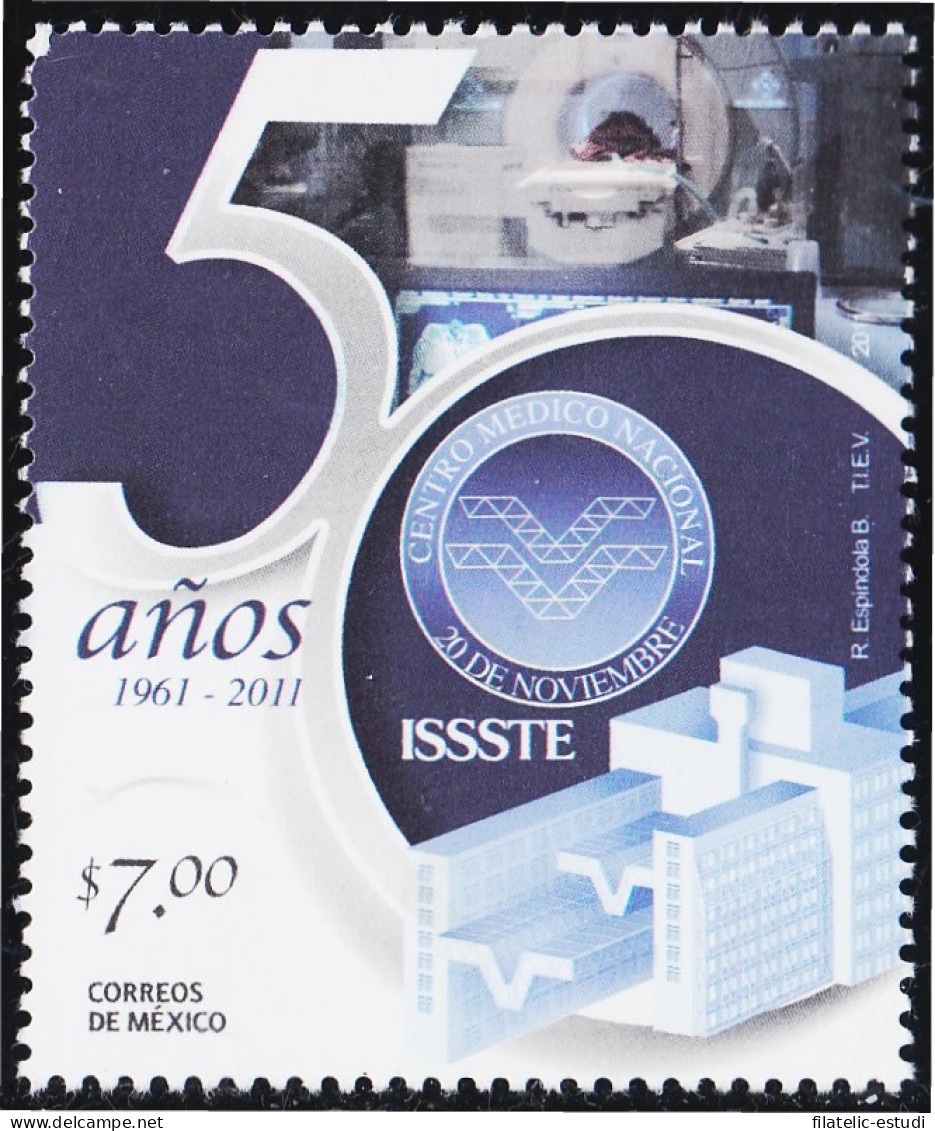 México 2656 2011 50 Años ISSSTE Centro Médico Nacional MNH - Mexico