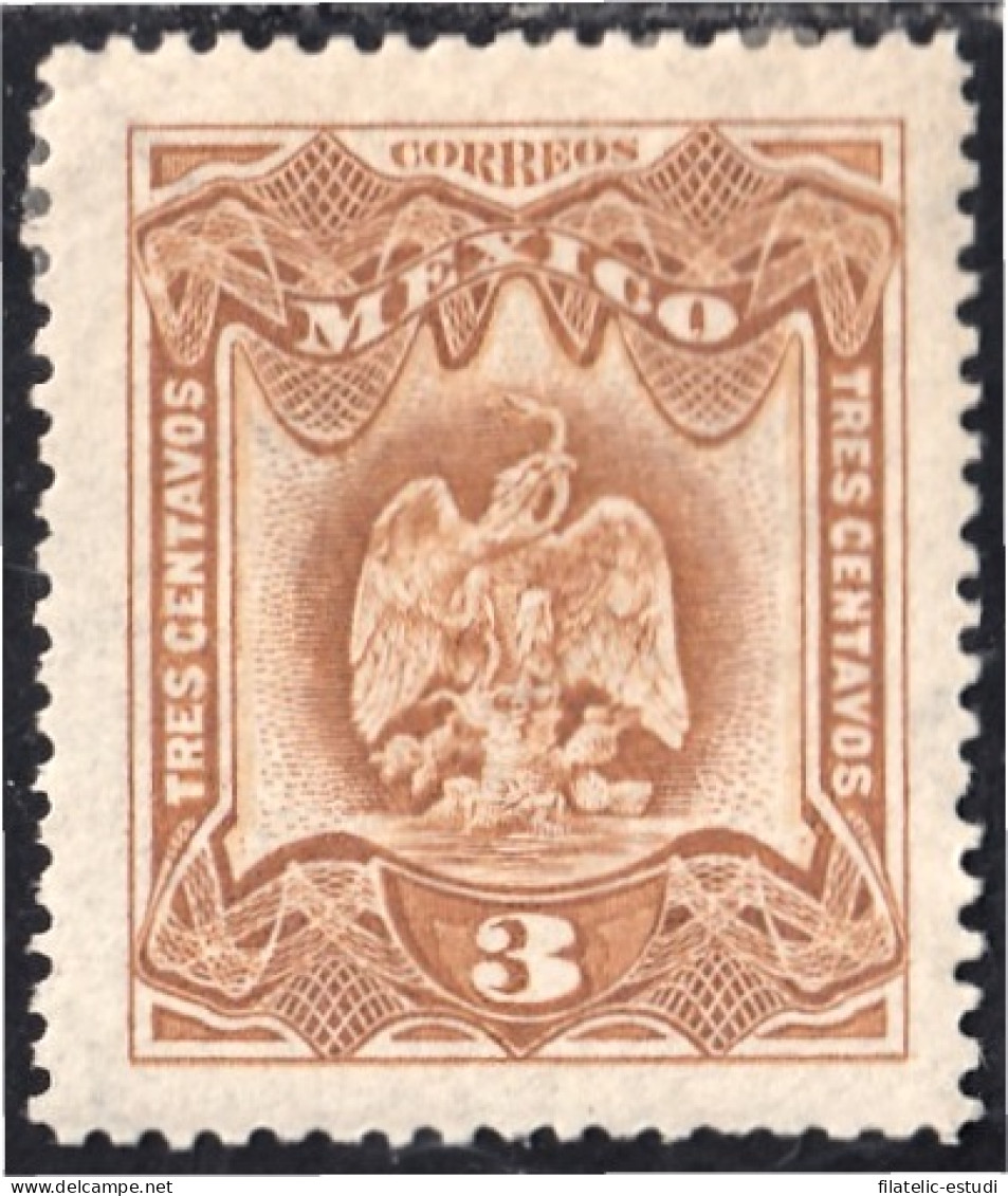 México 182 1899 Escudo Shield Sin Goma - Mexico