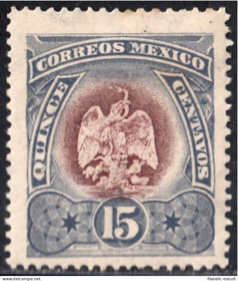 México 185 1899 Escudo Shield Sin Goma - Mexico