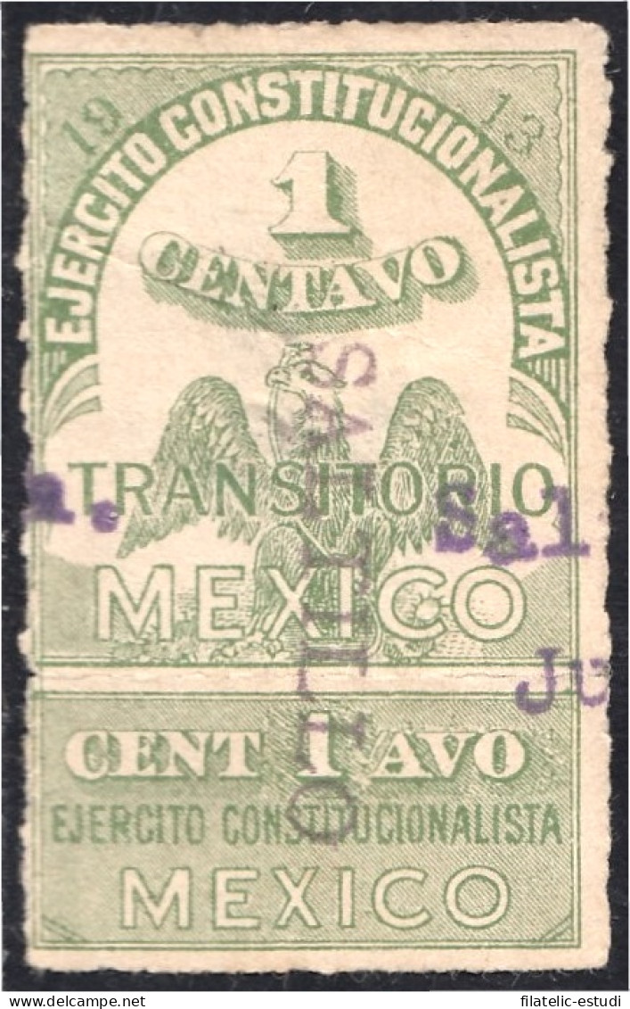 México 216 1914 Ejército Constitucionalista Usados - Mexico