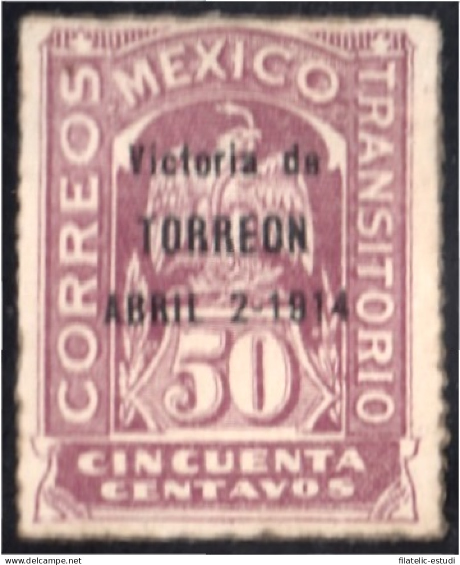 México 229A 1914 Escudo Shield MH - Mexico