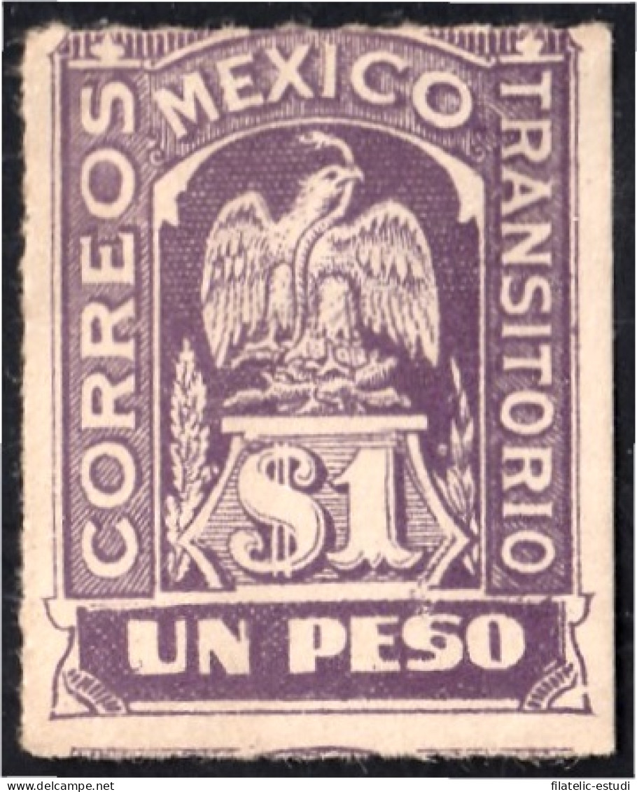 México 230 1914 Escudo Shield MH - Mexico