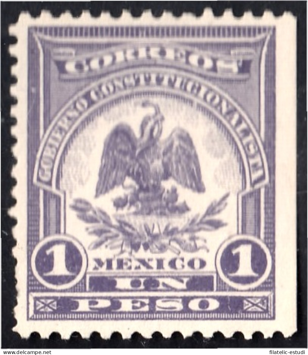 México 257 1914 Escudo Shield MH - Mexique