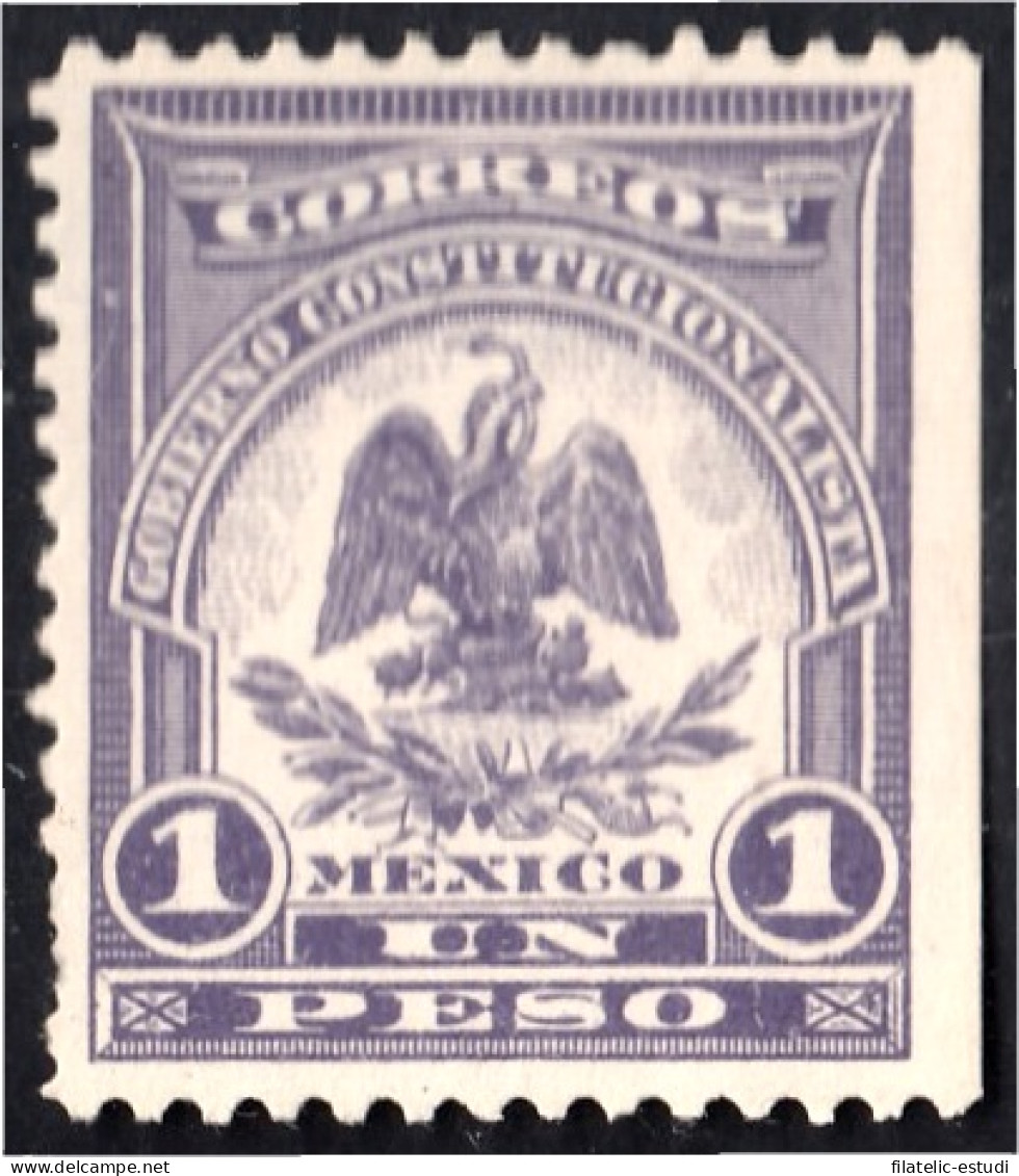 México 257 1914 Escudo Shield MH - Mexico