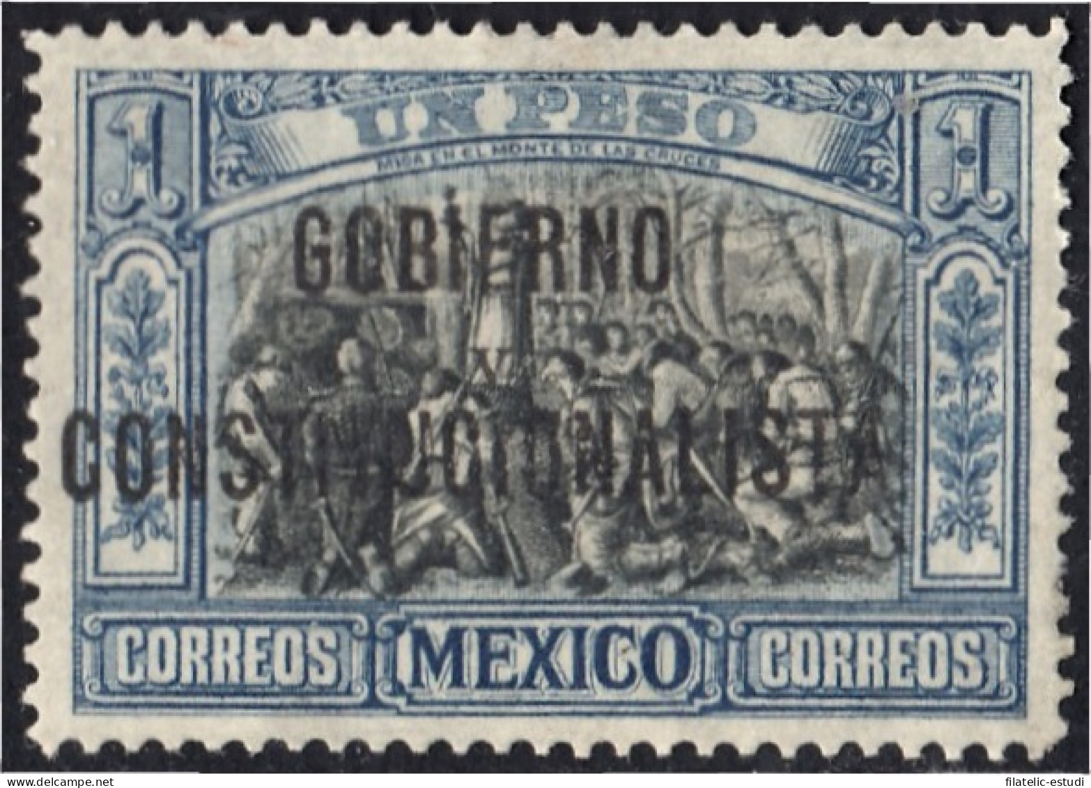 México 277 1914 Gobierno Constitucionalista MH - Mexico