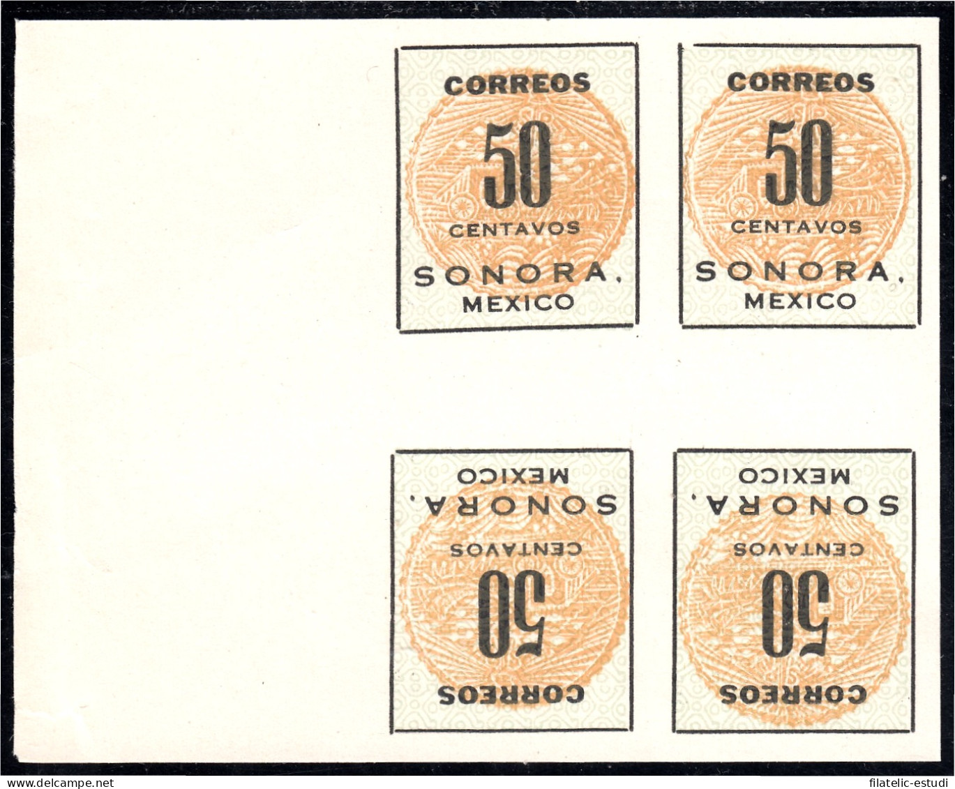 México 285 1914/15 MNH Estado Libre Y Soberano De Sorona Tebeche - Mexique