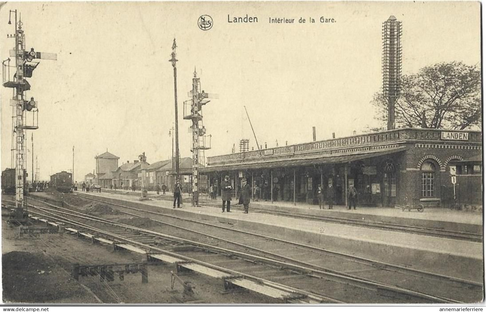LANDEN - Intérieur De La Gare. - Landen