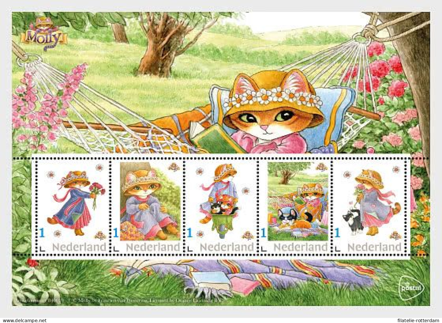The Netherlands / Nederland - Postfris / MNH - Sheet Molly 2024 - Unused Stamps