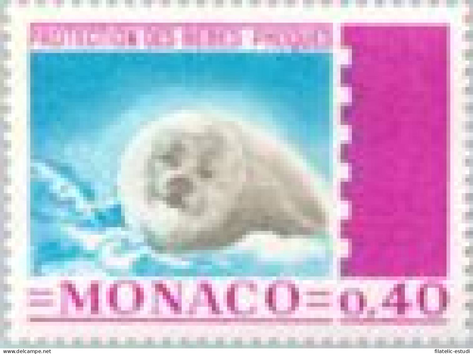 Monaco - 815 - 1970 Protección De Los Bebes Foca Lujo - Andere & Zonder Classificatie