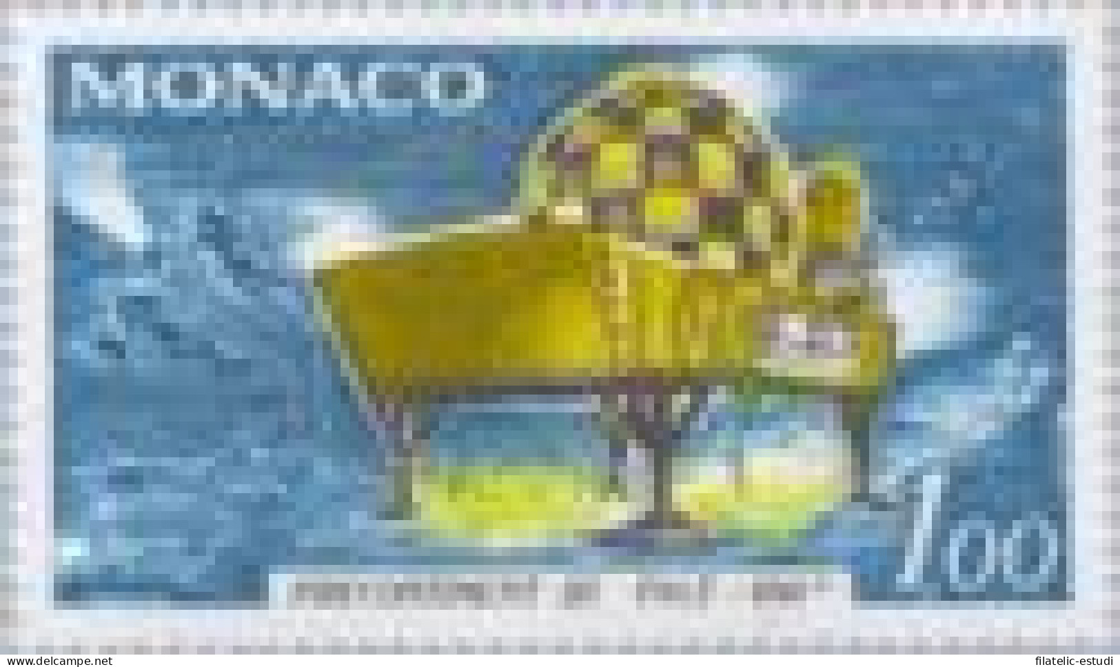 Monaco - 705 - 1966 Aniv. De La Operación Submarina Precontinente III Lujo - Altri & Non Classificati