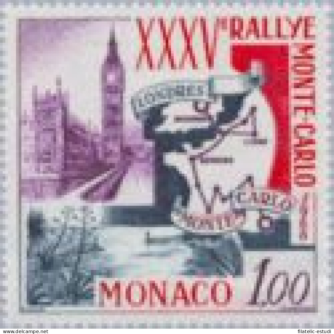 Monaco - 689 - 1966 35º Rally De Monte-Carlo Lujo - Sonstige & Ohne Zuordnung