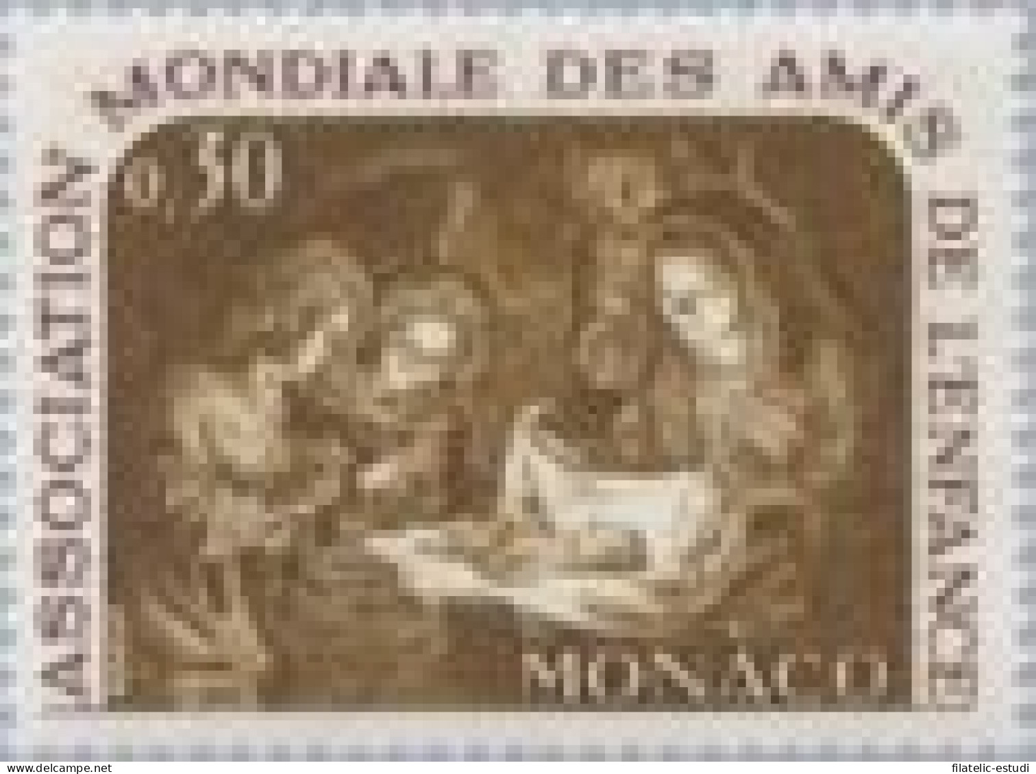 Monaco - 688 - 1966 Asociación Mundial De Amigos De La Infancia Lujo - Andere & Zonder Classificatie