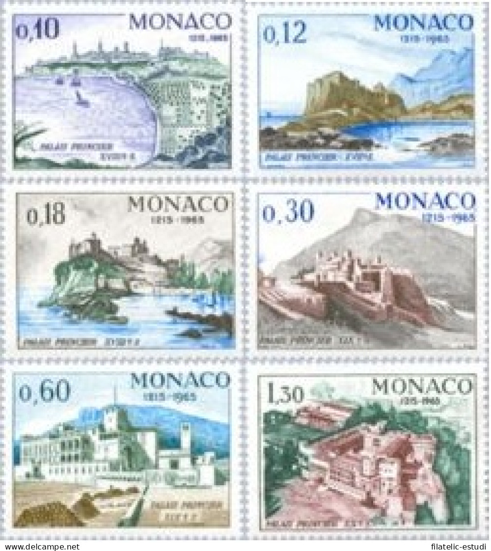 Monaco - 677/82 - 1966 750º Aniv. DelPalacio Real Lujo - Autres & Non Classés