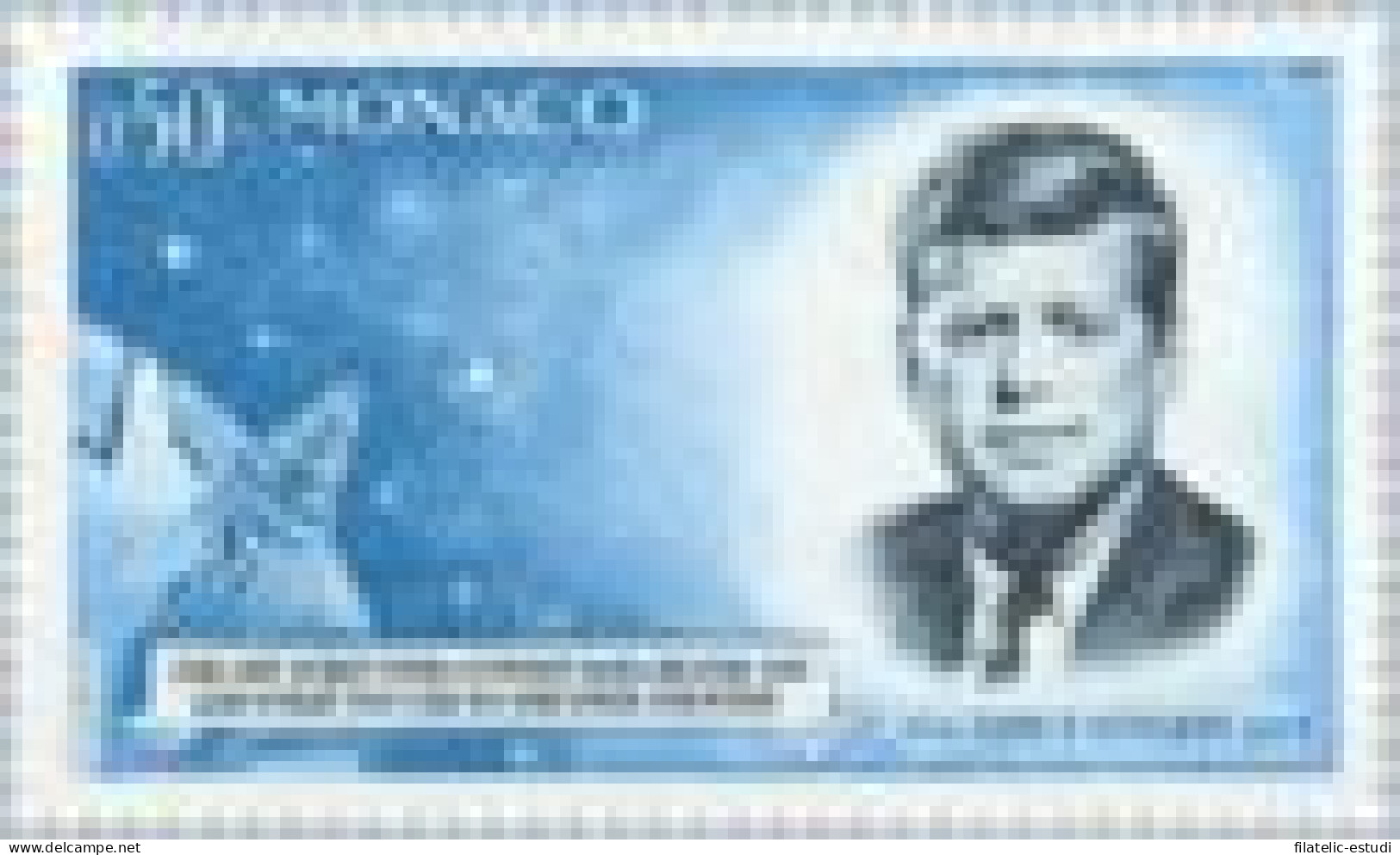 Monaco - 658 - 1964 Aniv. De La Muerte De J.F. Kennedy Lujo - Other & Unclassified