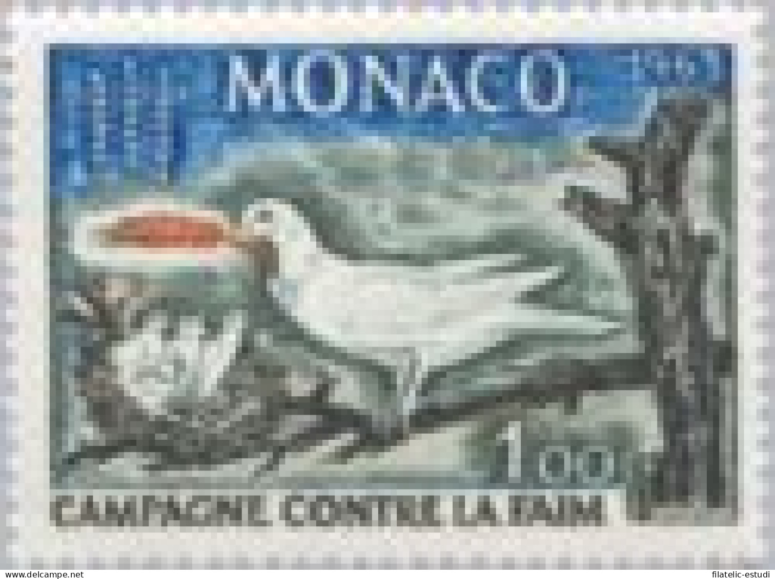 Monaco - 611 - 1963 Campaña Mundial Contra El Hambre Lujo - Sonstige & Ohne Zuordnung