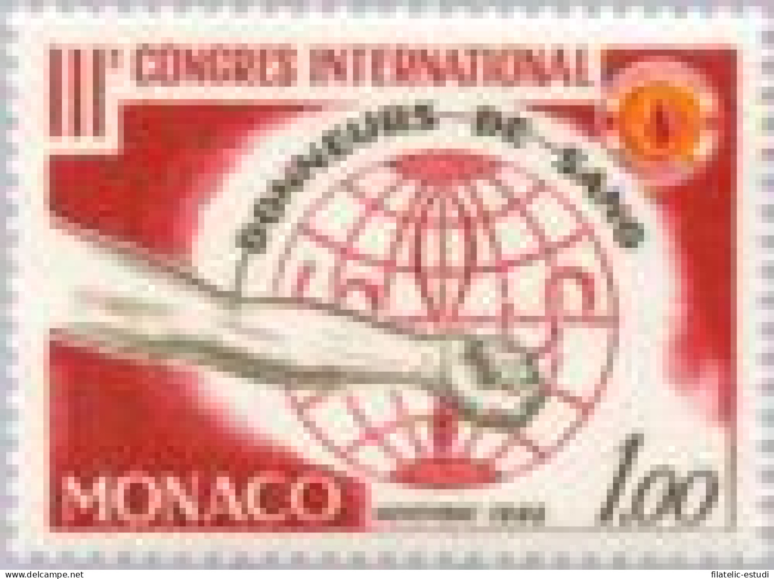 Monaco - 598 - 1962 3er Congreso Ncnal. De Donadores De Sangre-Mónaco-Lujo - Otros & Sin Clasificación