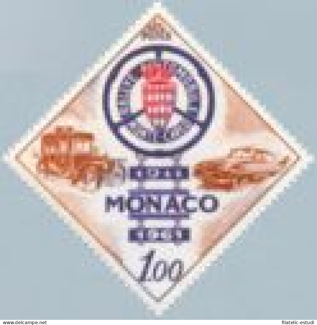 Monaco - 555 - 1961 50º Aniv. Rally De Monte-Carlo Lujo - Autres & Non Classés