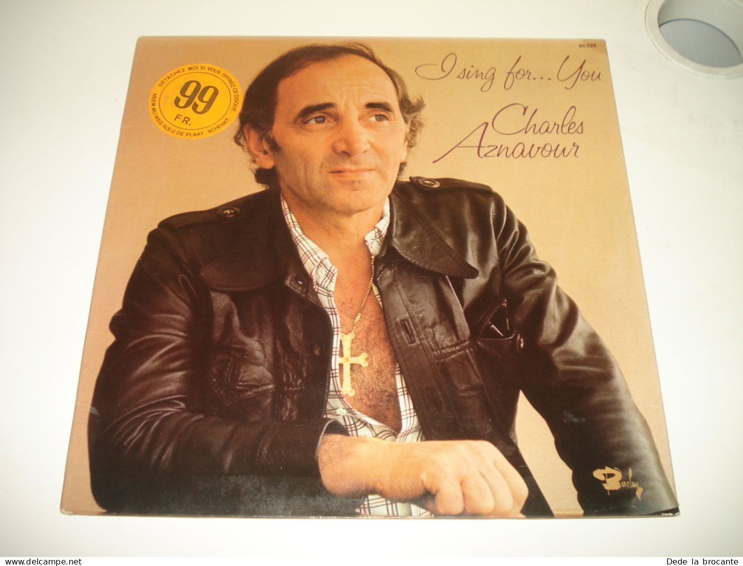 B14 / Charles Aznavour – I Sing For... You – LP –  90.029 - Fr 1975  M/EX+ - Disco & Pop