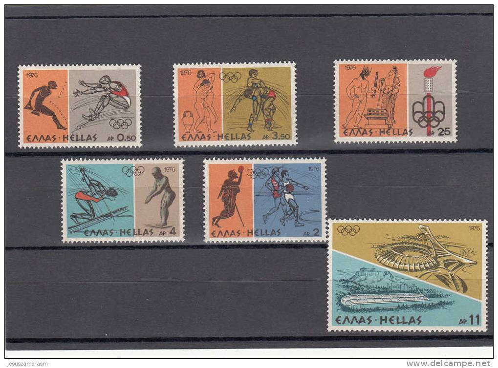 Grecia Nº 1218 Al 1223 - Unused Stamps