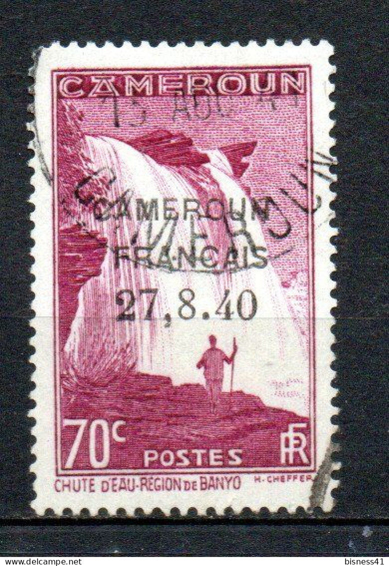 Col41  Colonie Cameroun Variété N° 220 Avec Virgule Oblitéré Cote 65,00€ - Usados