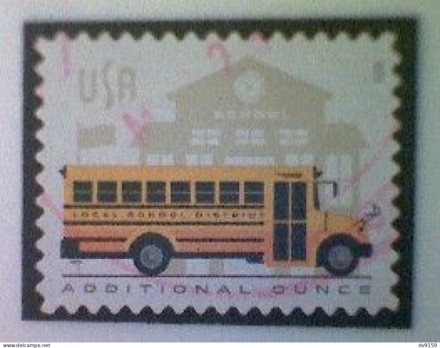 United States, Scott #5740, Used(o), 2023, School Bus (24¢), Multicolored - Used Stamps