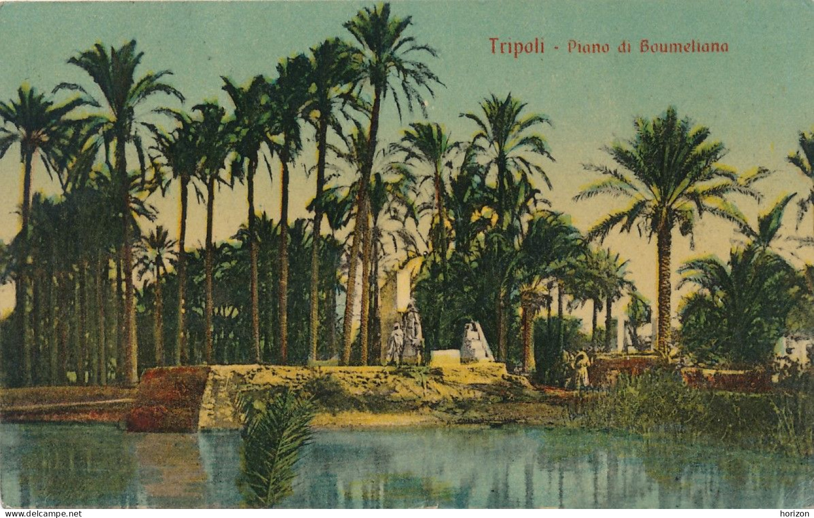XLYB.79  TRIPOLI - Piano Di Boumeliana (Bonmeliana) - 1913 - Libia