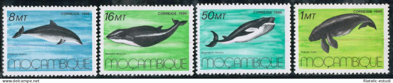 FAU3 Mozambique  Nº 1037/40  1986   MNH - Mozambique