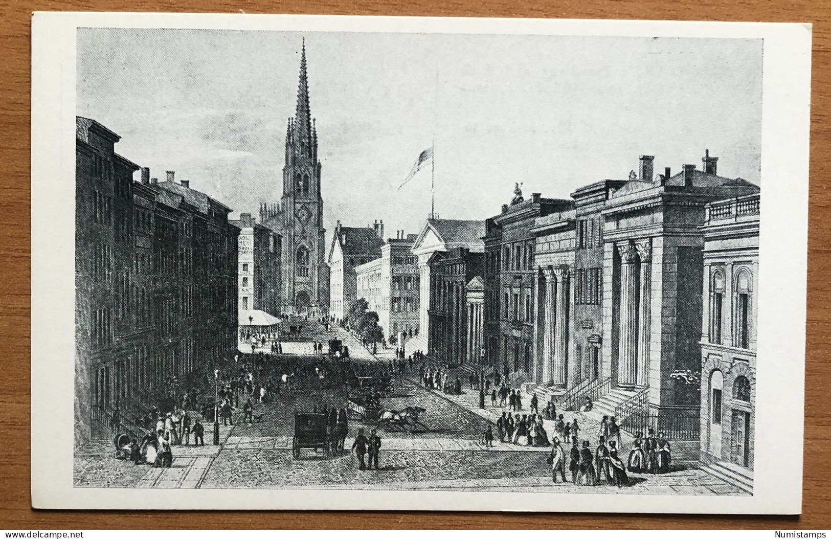 Trinity Church Broadway And Wall Street, New York (c154) - Wall Street