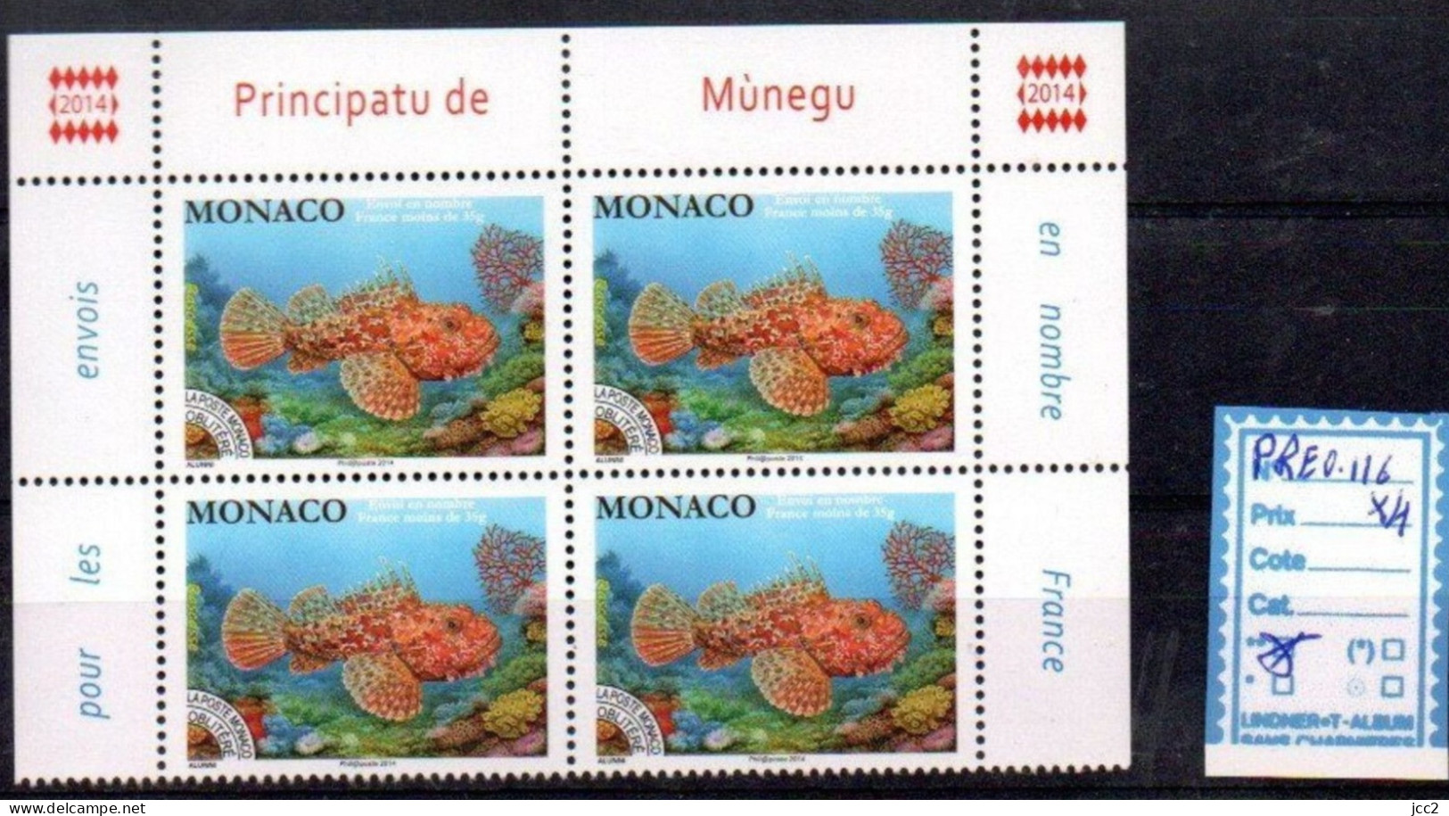 MONACO LUXE** - Préo116X4 - Prematasellado