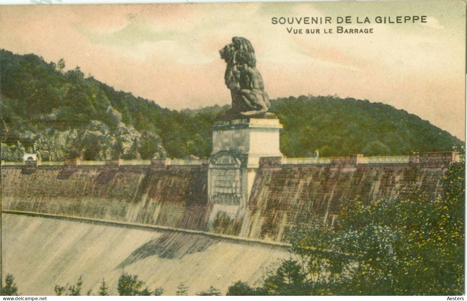 Liège; Gileppe, 12 Cartes Postales différentes -  6 voyagé / 6 non voyagé. (24 scans)