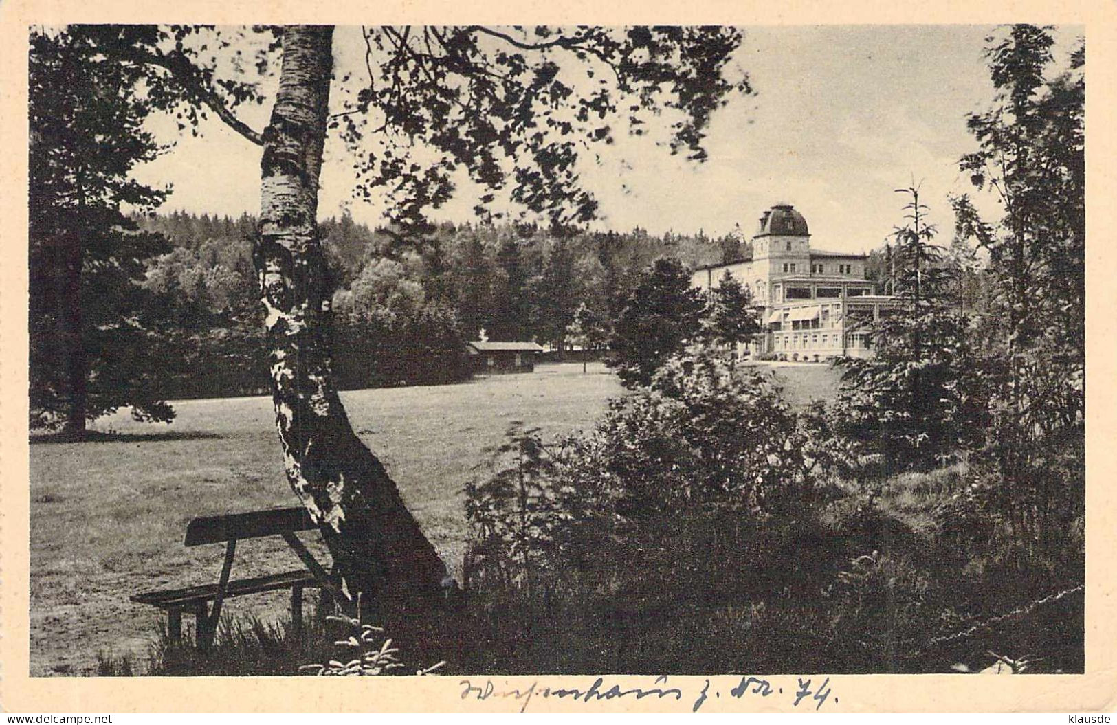 Bad Reiboldsgrün - Kurhaus Gel.1938 SST - Auerbach (Vogtland)