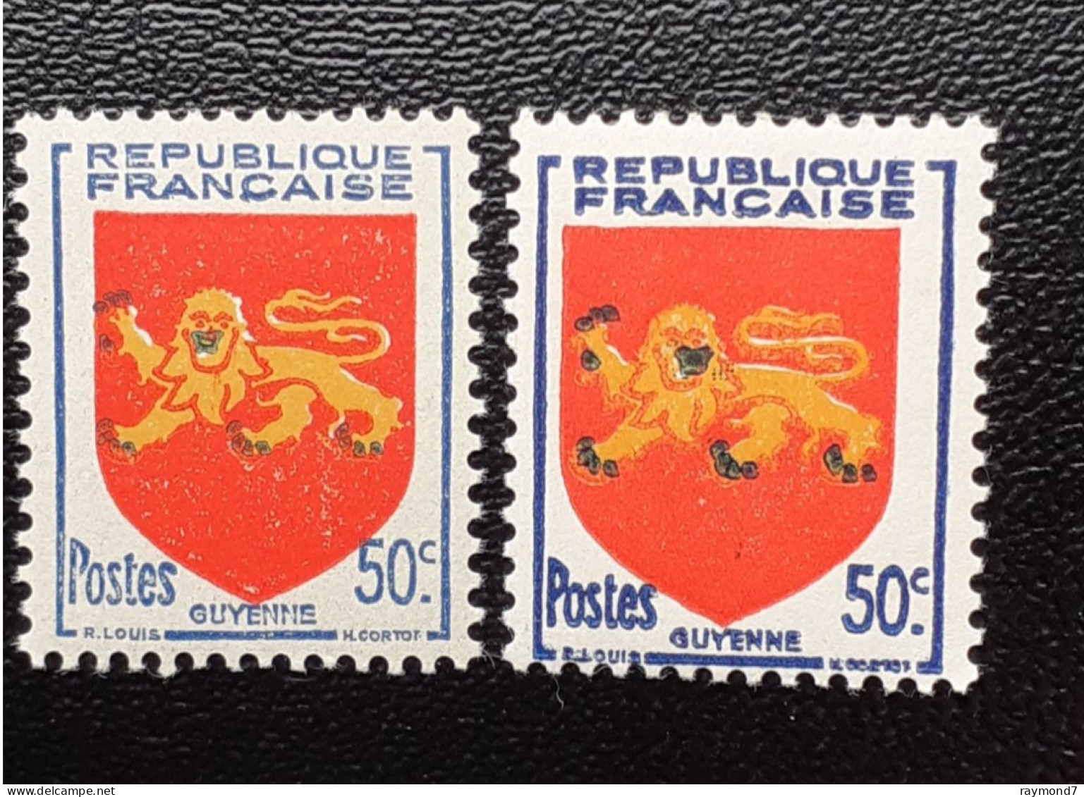 835  Lot De 2 Neuf **  Avec Variété De Couleur - Neufs