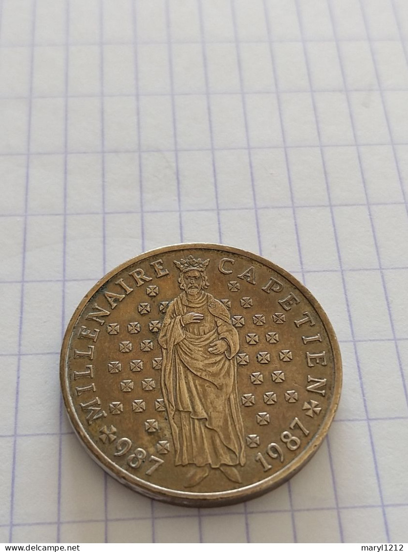 10 Francs Français 1987 - Millénaire Capétien 987 - Otros & Sin Clasificación